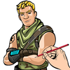 EDDAOUDI Zineb - How To Draw Fortnite artwork
