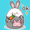 Fat Bunny Animated Stickers – Duong Thiet
