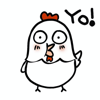 Chick Kimi Stickers – Lixin Huang