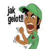 Jawa Lucu Sticker – Brik Ouchlah
